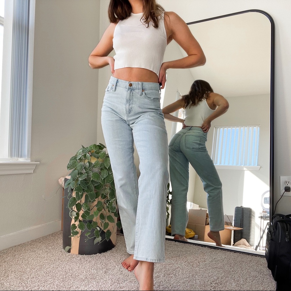 Universal Thread Vintage Straight Jeans - Light Wash